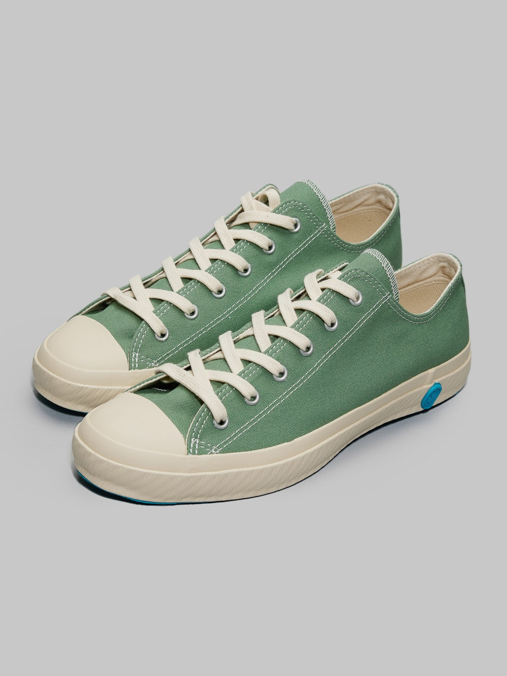 Shoes like pottery low sneaker green craftsmanship