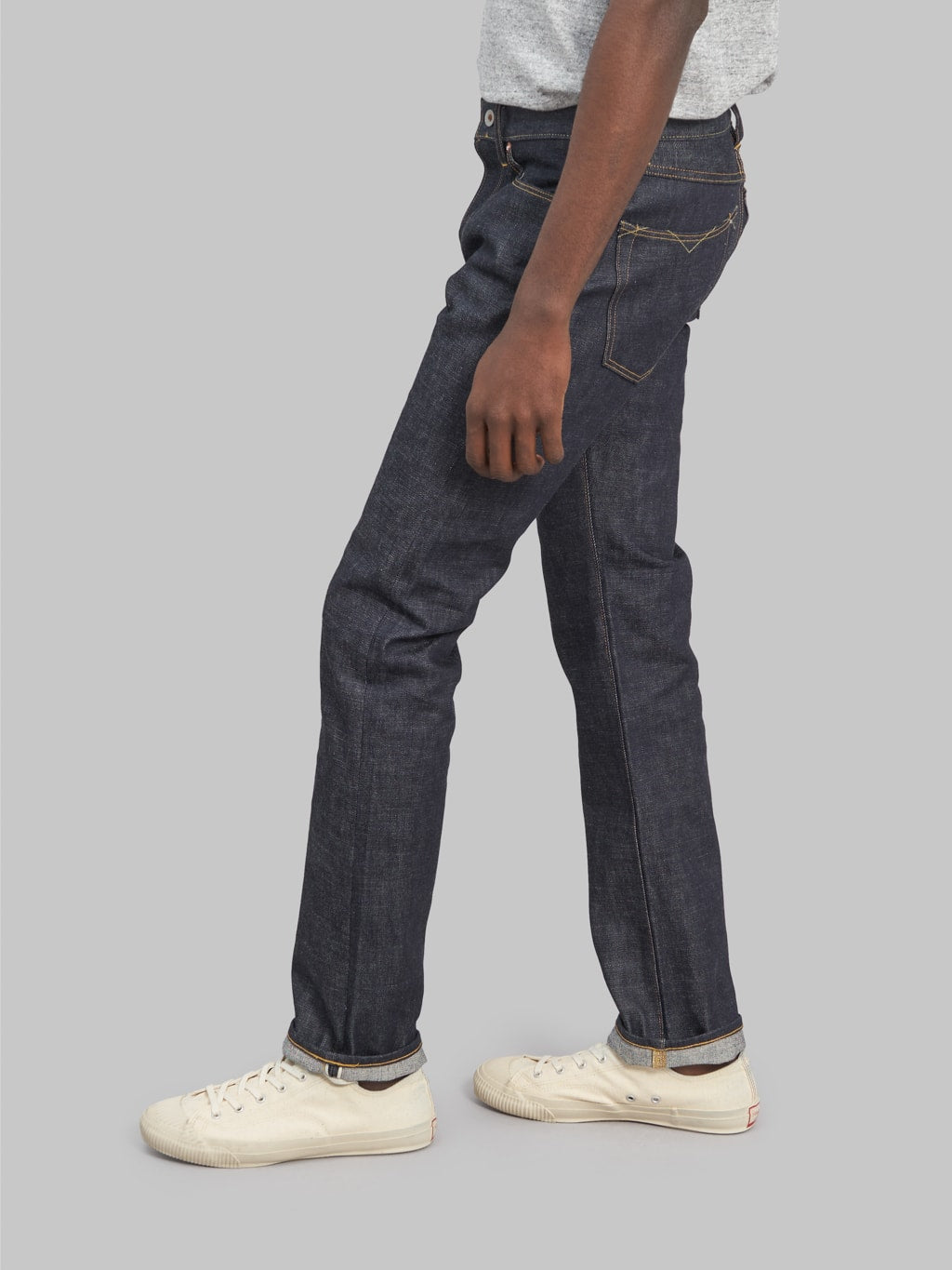 Stevenson Overall Big Sur 210 slim tapered jeans back fit