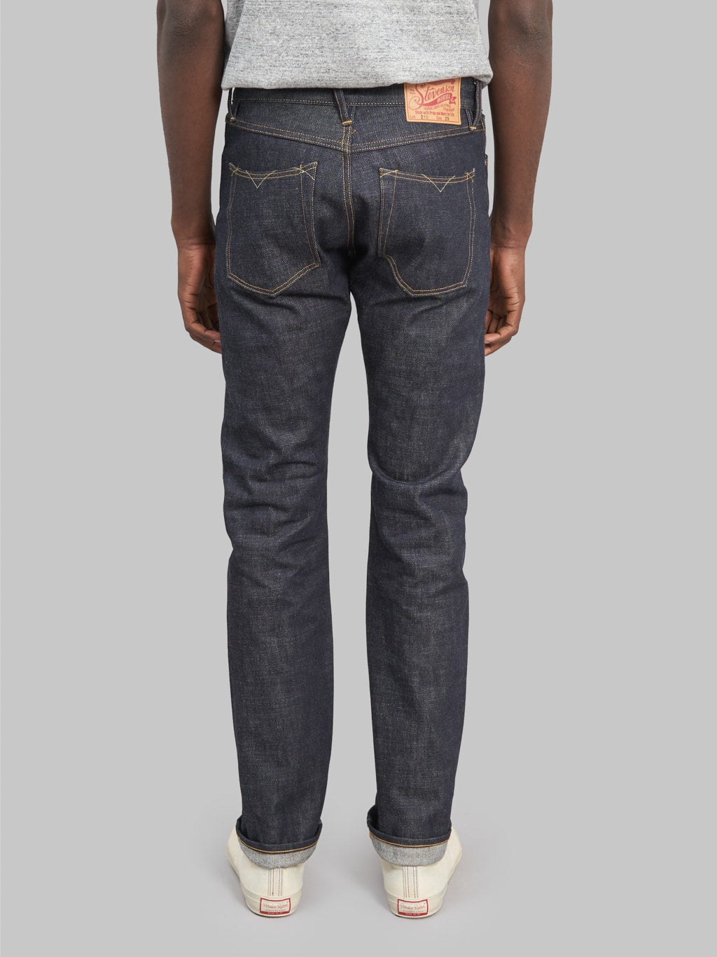 Stevenson Overall Big Sur 210 slim tapered jeans back rise
