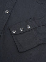 Stevenson Overall Cody Shirt black denim belnap stone buttons