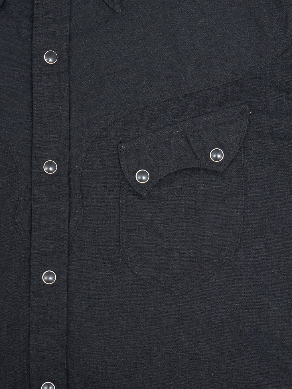 Stevenson Overall Cody Shirt black denim western style 100 cotton