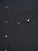 Stevenson Overall Cody Shirt black denim western style 100 cotton