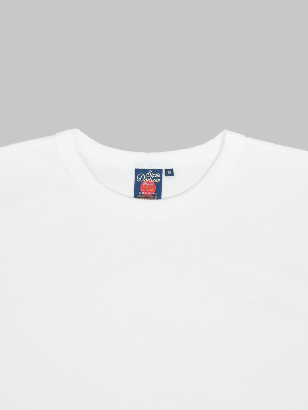 Studio D'Artisan 9913 Loopwheel T-Shirt White