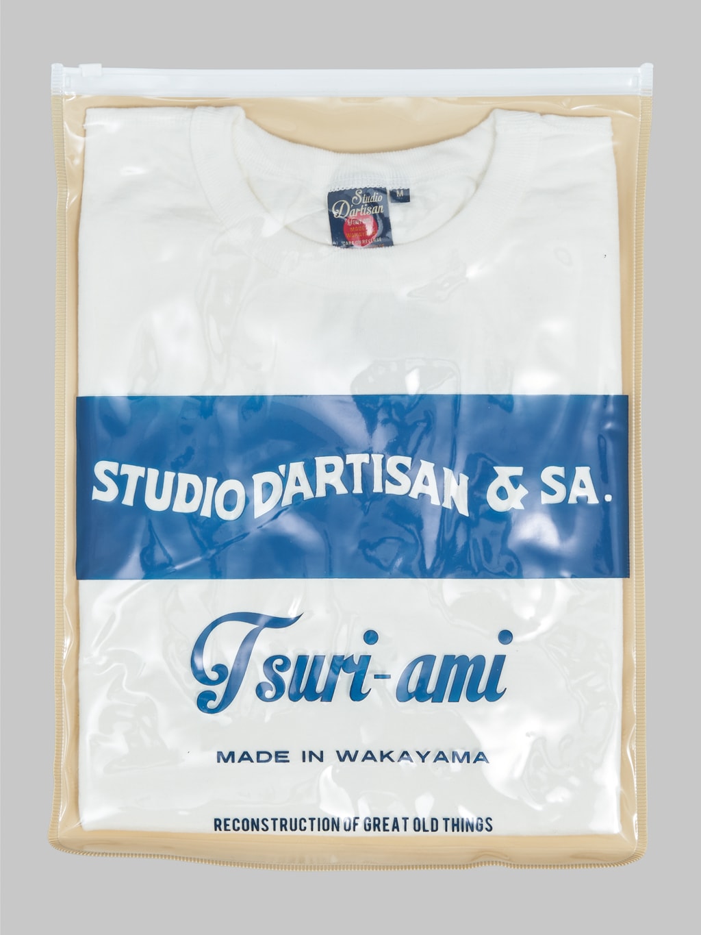 Studio D'Artisan 9913 Loopwheel T-Shirt White