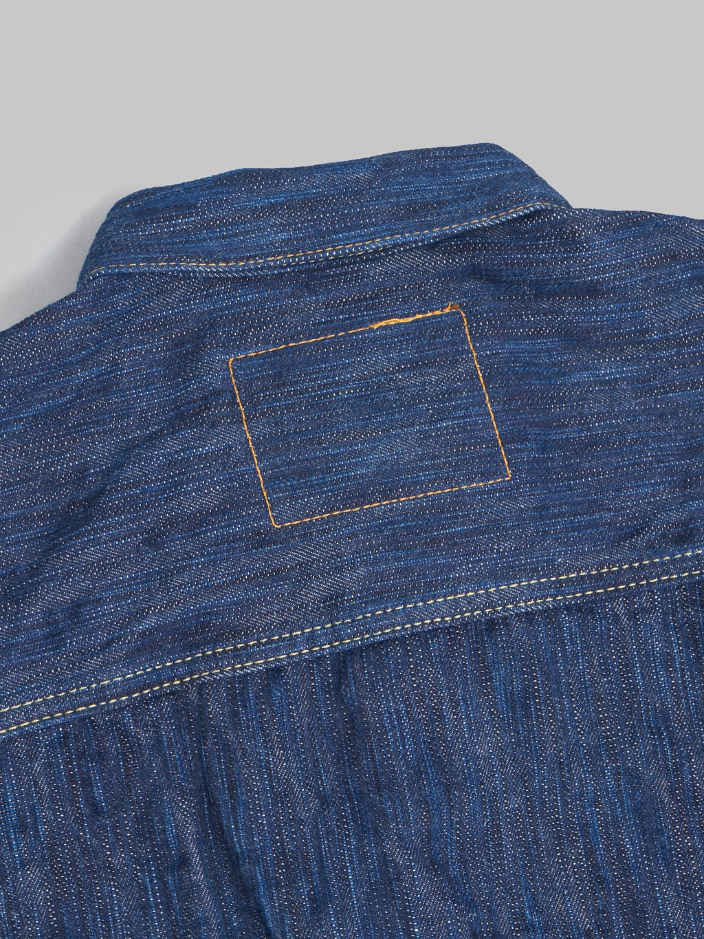 Studio Dartisan Tokushima Awa Shoai Type II indigo jacket chain stitching