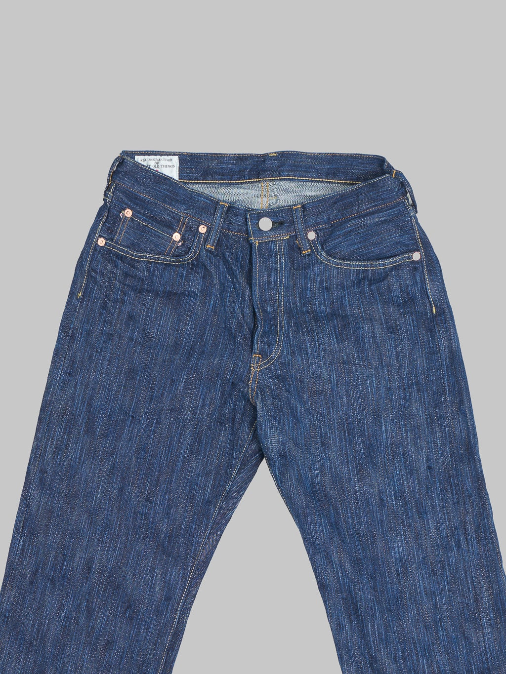 Studio dartisan tokushima awa shoai regular straight jeans waist view