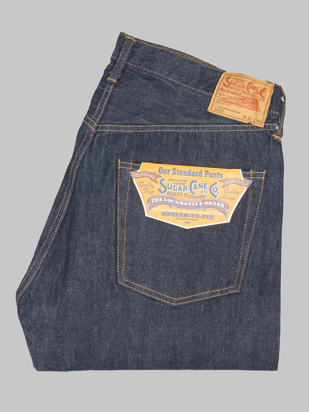 Sugar Cane 1966 Model 14oz Regular Straight Jeans