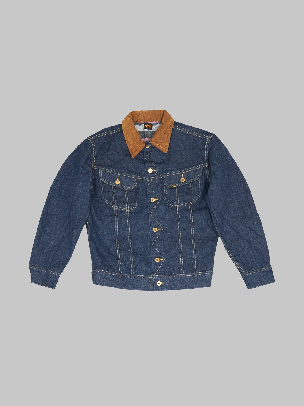 TCB Storm Cats Drive selvedge denim Jacket LEE