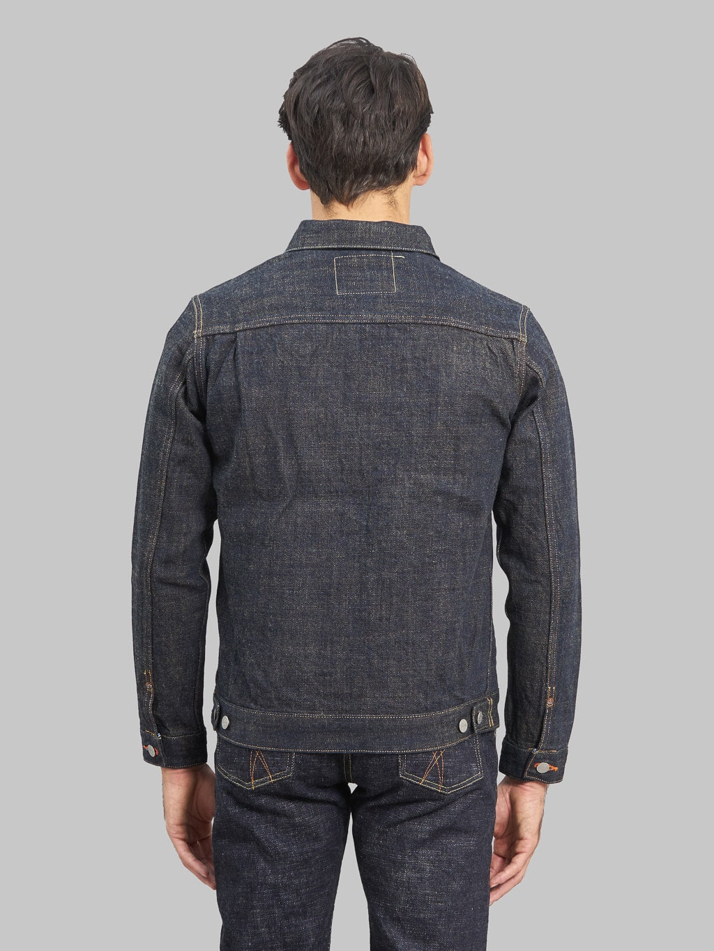 Tanuki soga selvedge denim type II jacket back fit