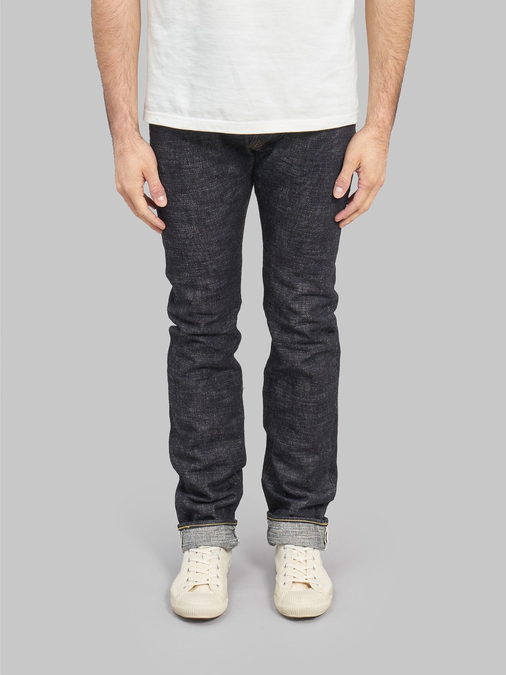 The Strike Gold 7109 Ultra Slubby Slim Tapered Jeans front