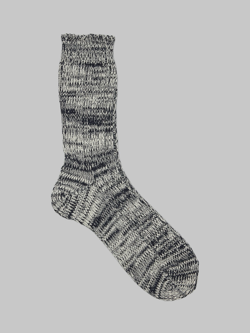 The Strike Gold Remnant Yarn Socks Navy soft fabric