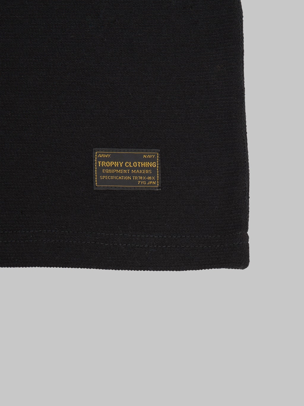 Trophy Clothing Utility Mil Tee black printed branding