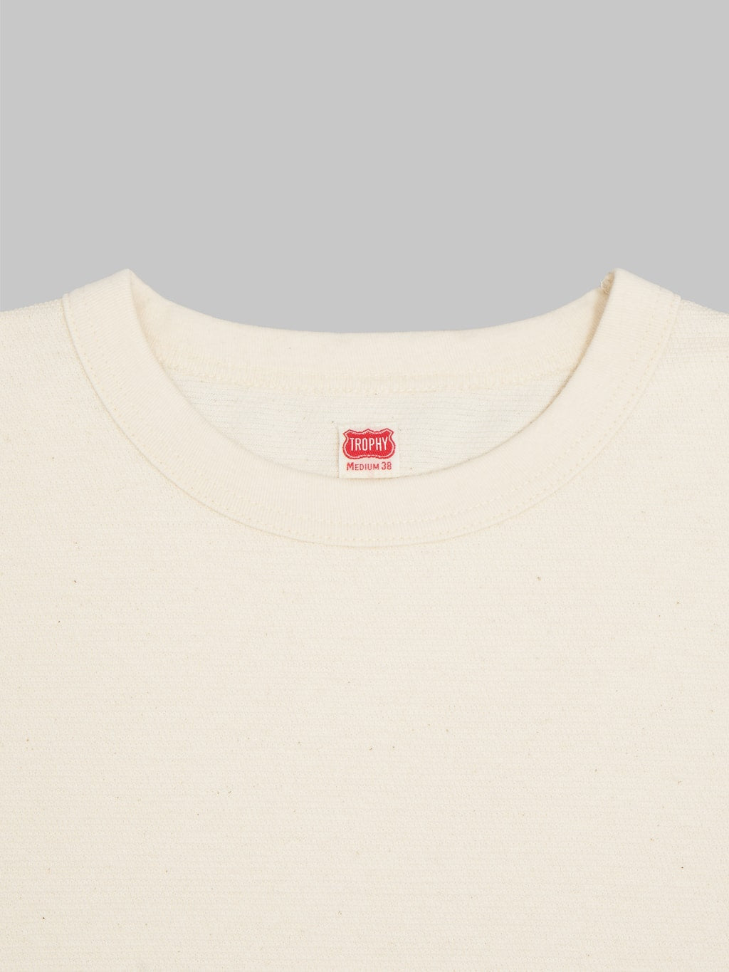  Trophy Clothing Utility Mil Tee natural collar