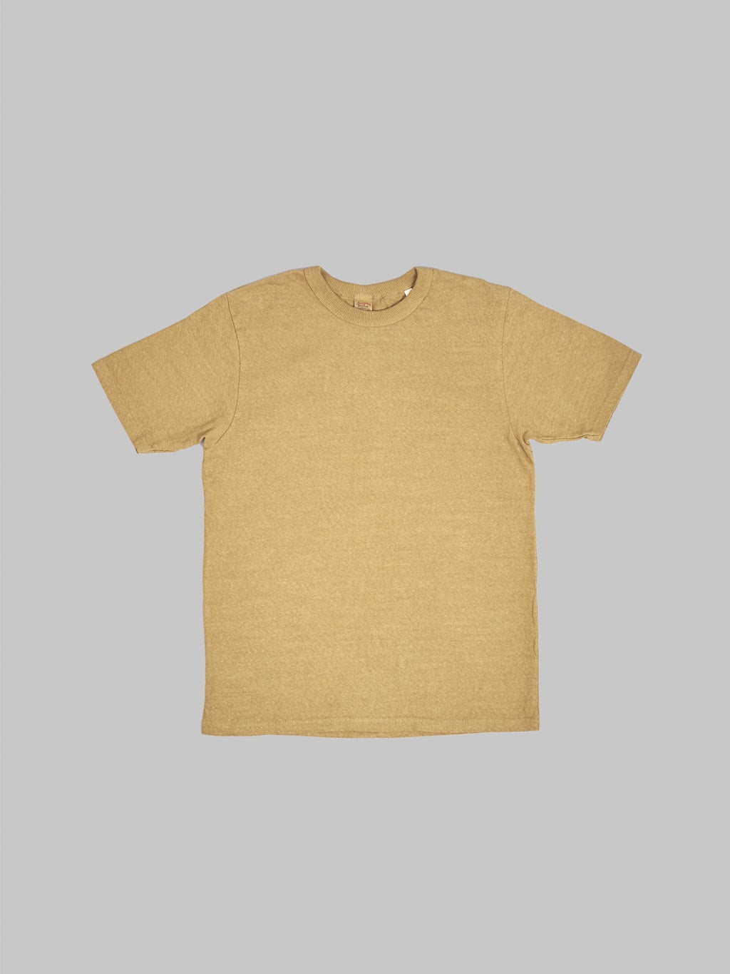 UES Slub Nep T-Shirt Yellow – Japanese Heavyweight Tee