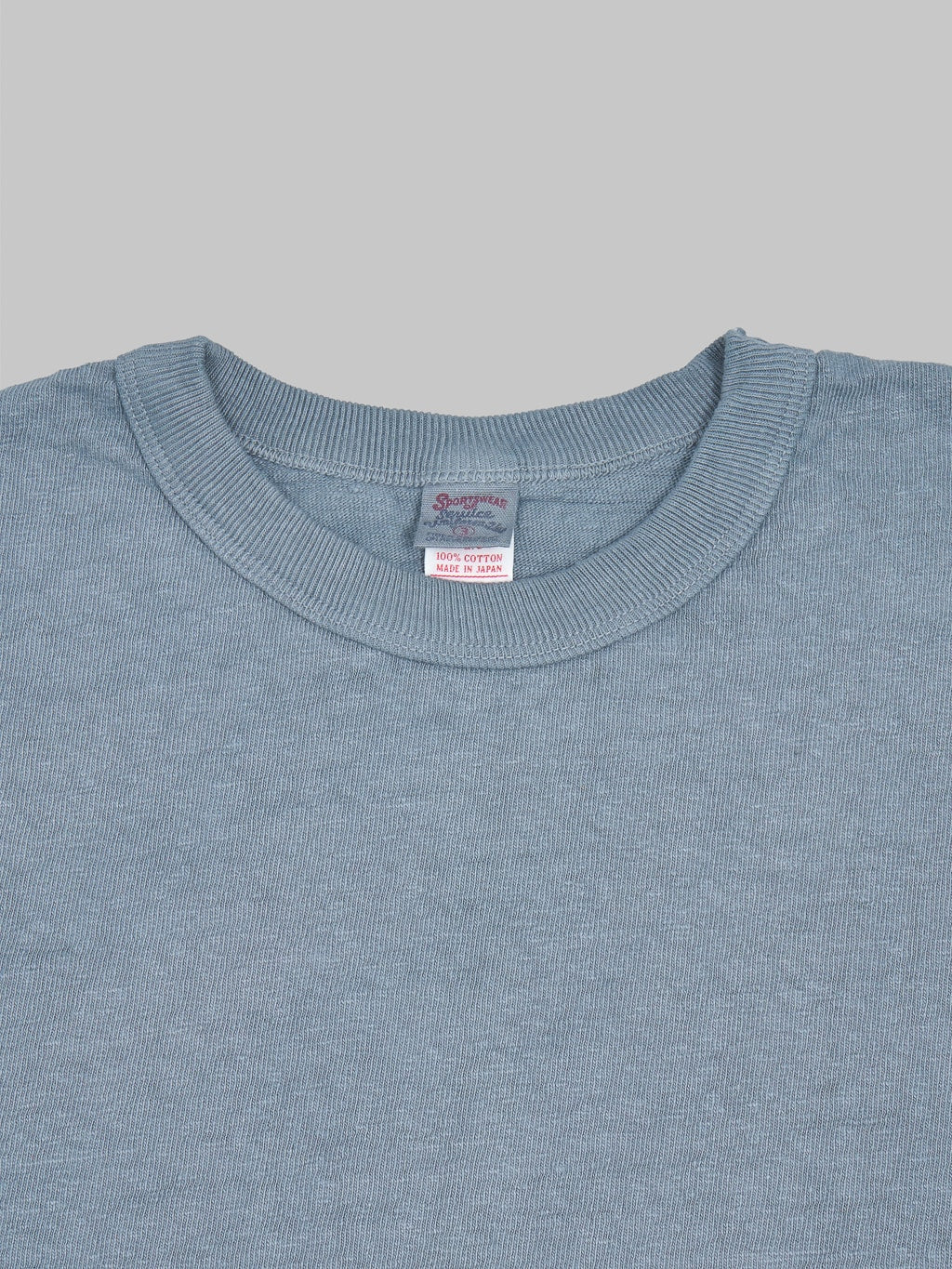 UES No 8 Slub Nep long Sleeve TShirt collar