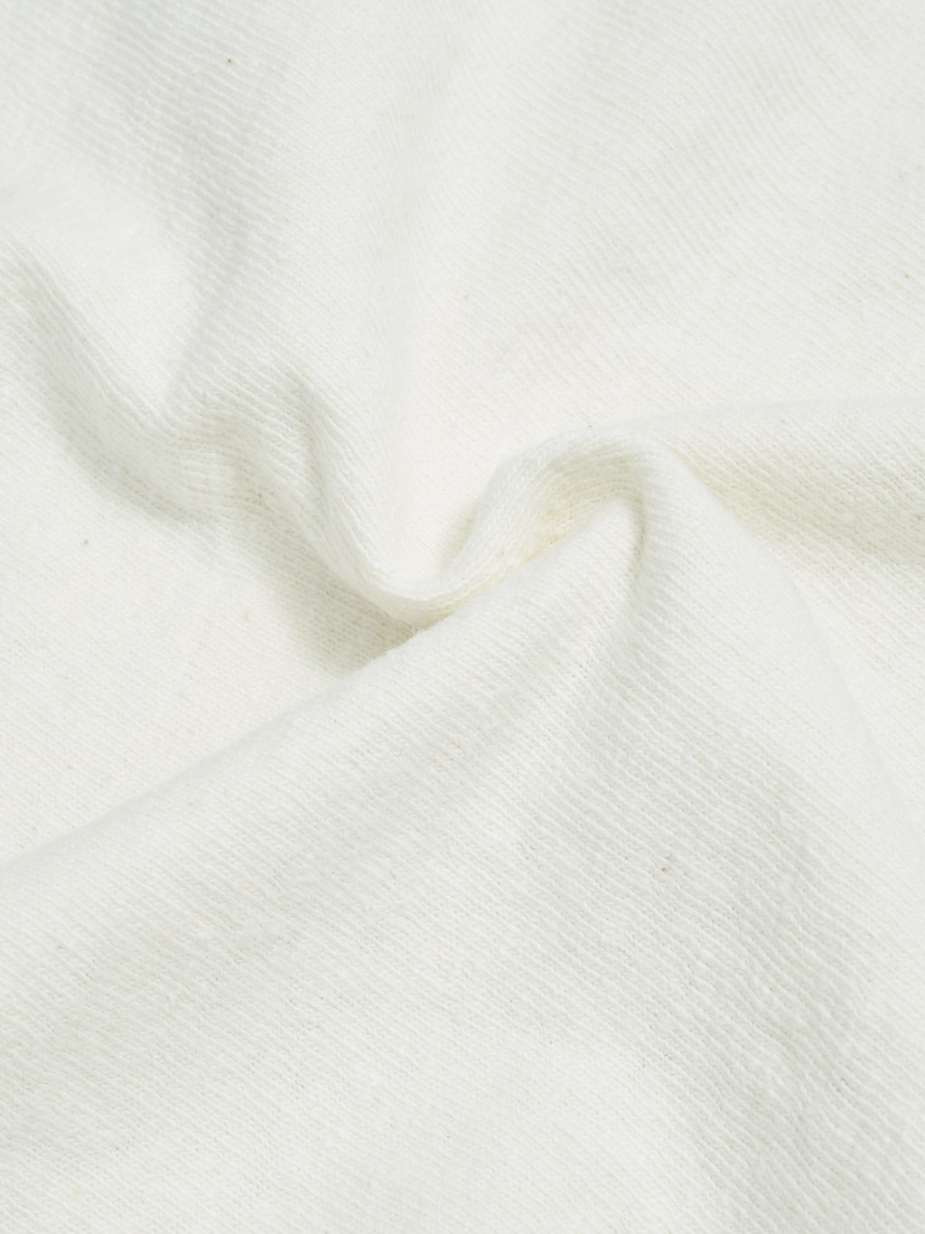 UES No 8 Slub Nep long Sleeve TShirt white texture