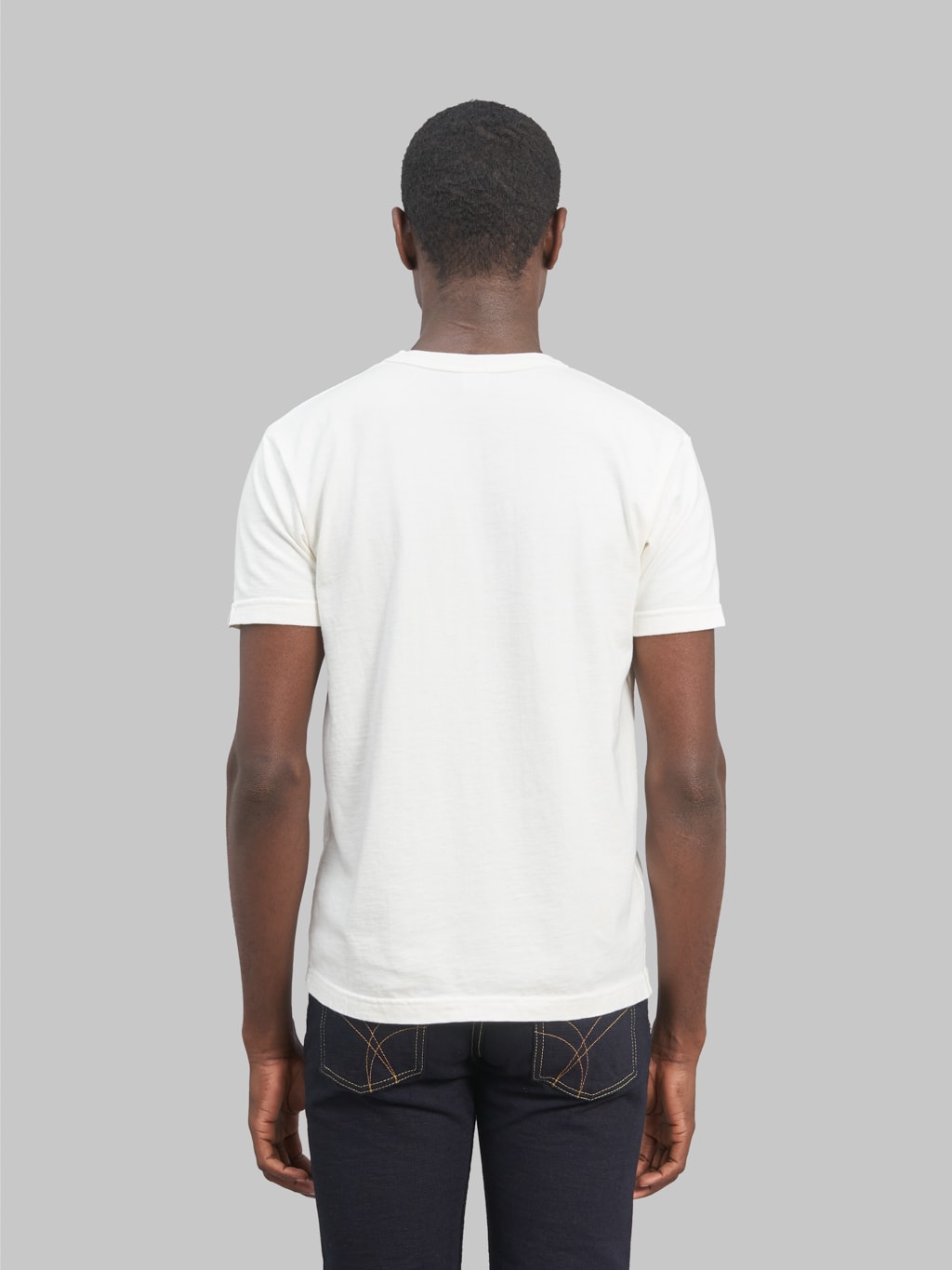 UES Ramayana crewneck TShirt white back