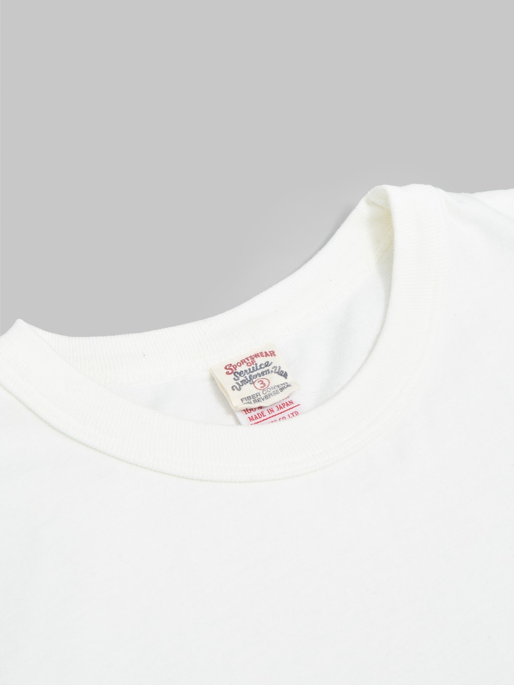 UES Ramayana crewneck TShirt white collar