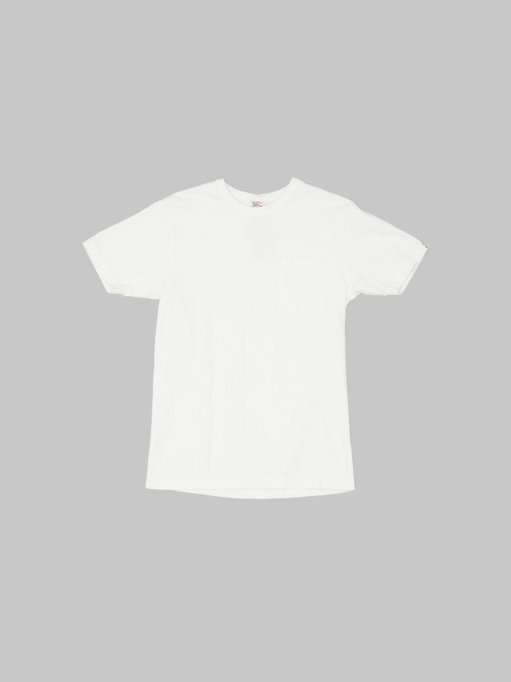 UES Ramayana crewneck pocket TShirt white front