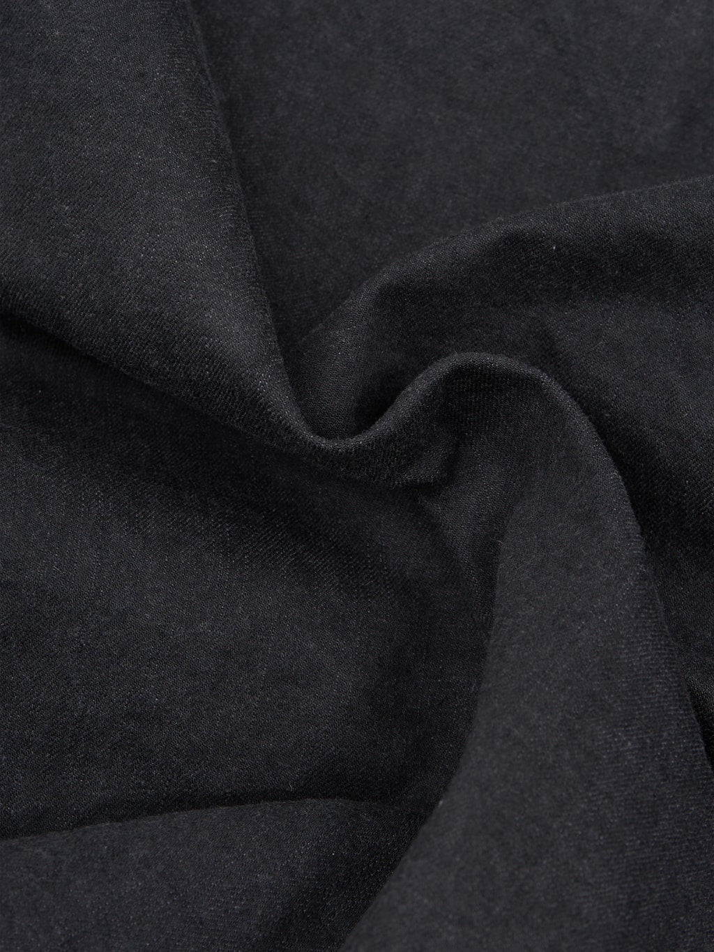 UES traveling shirt black cotton fabric texture