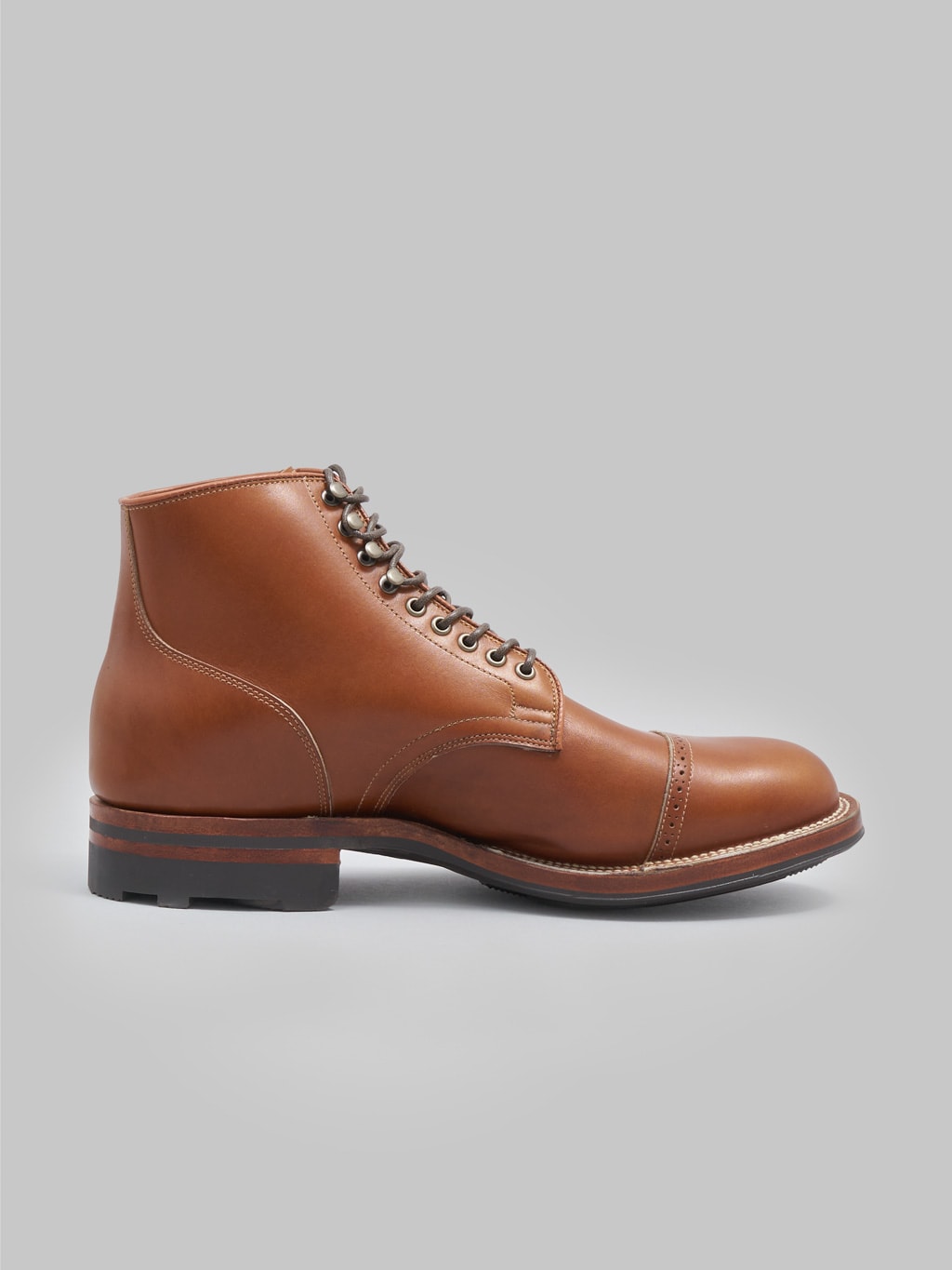 Viberg Service Boot 2030 Annonay Vocalau Tan French Calf heel