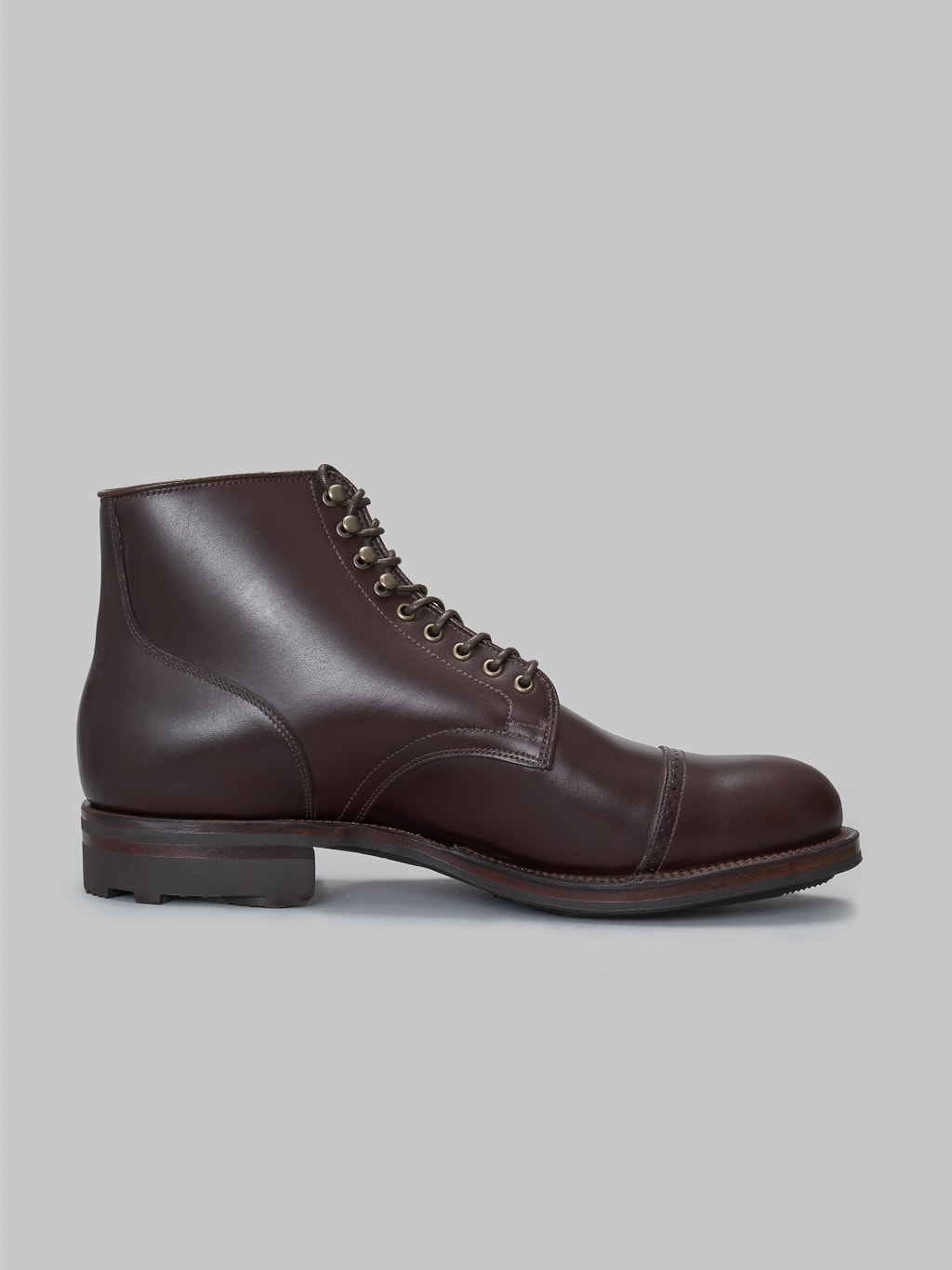 Viberg Service Boot 2030 Annonay Vocalau Warm Brown French Calf  side