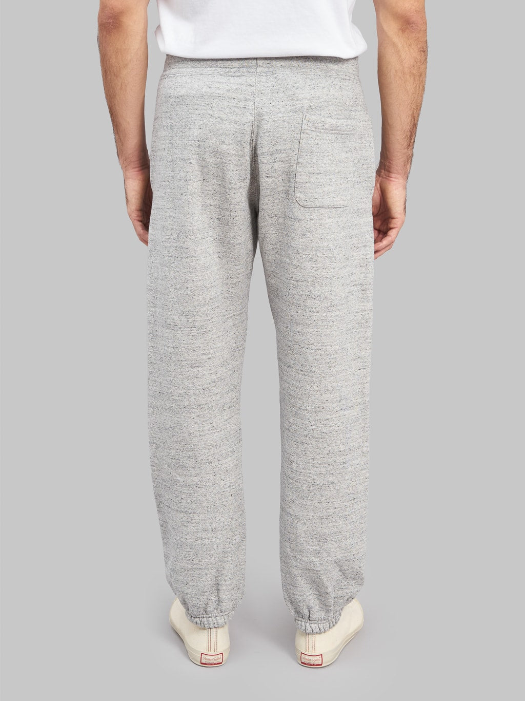 Whitesville Heavy Sweat Pants Heather Grey back