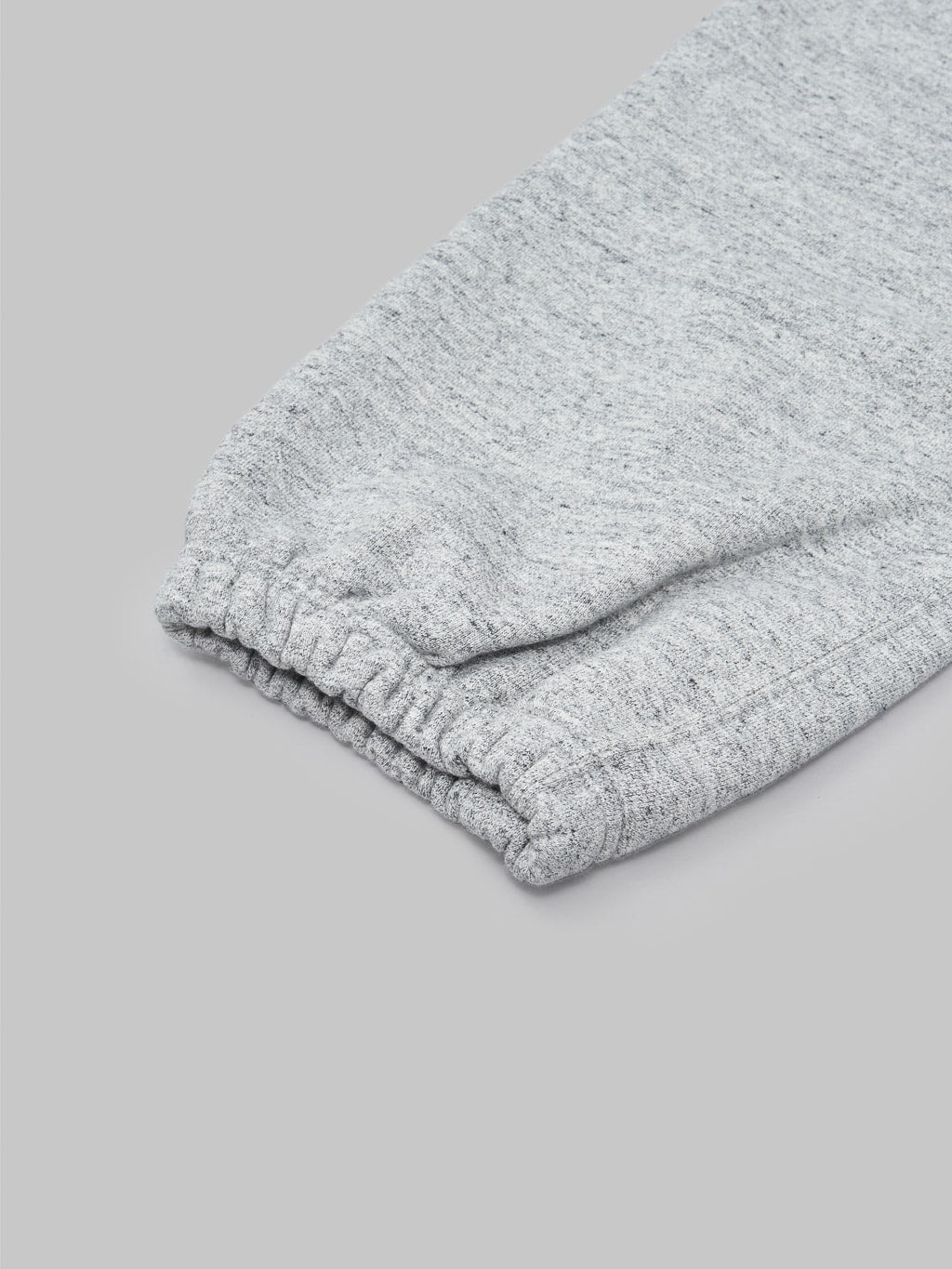 Whitesville Heavy Sweat Pants Heather Grey hem