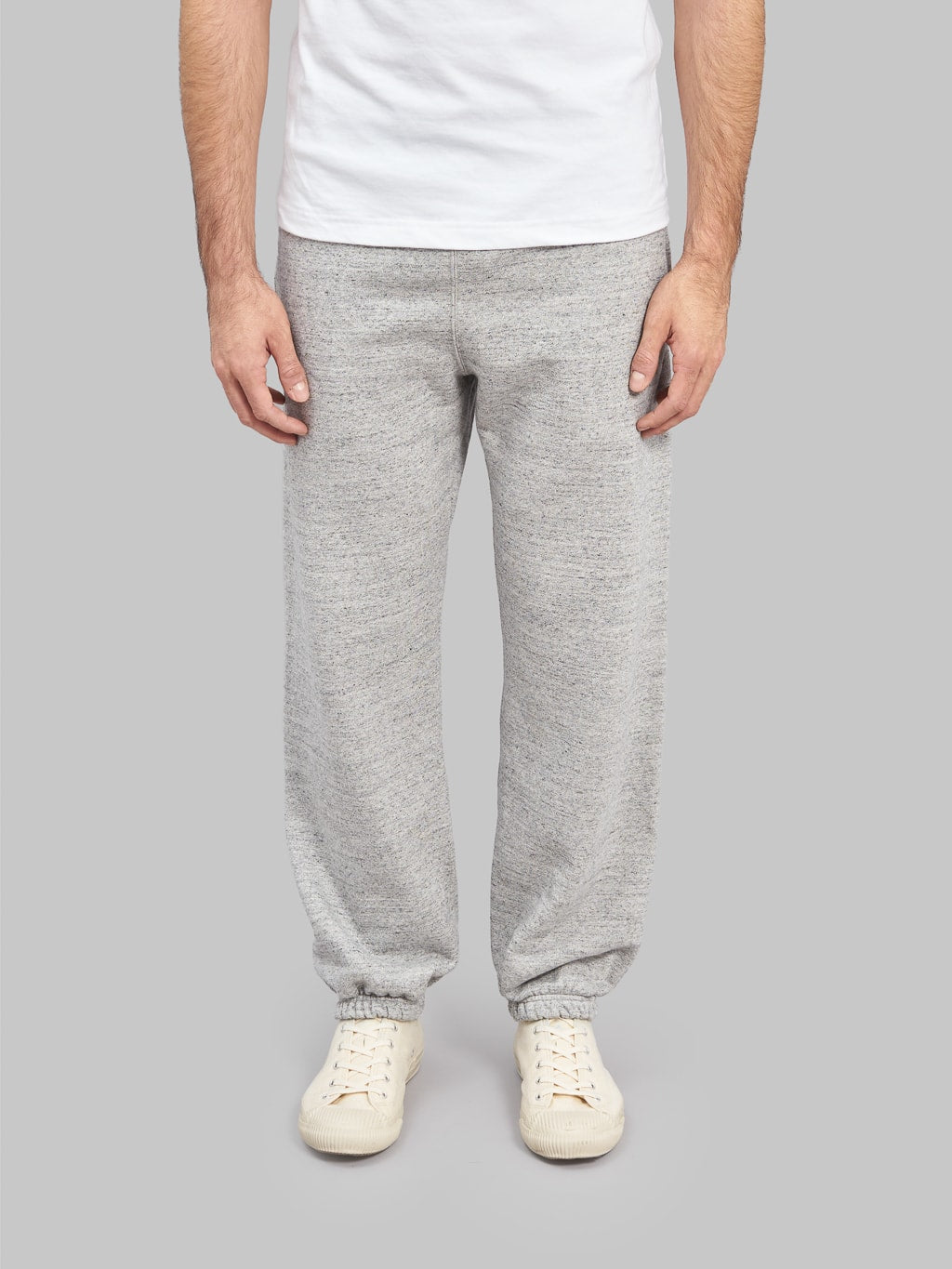 Whitesville Heavy Sweat Pants Heather Grey front