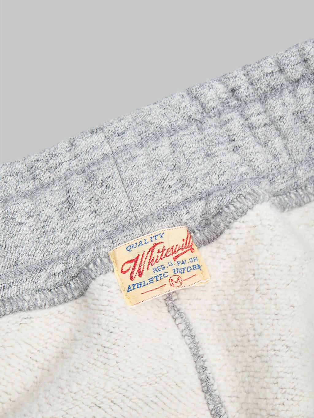 Whitesville Heavy Sweat Pants Heather Grey interior