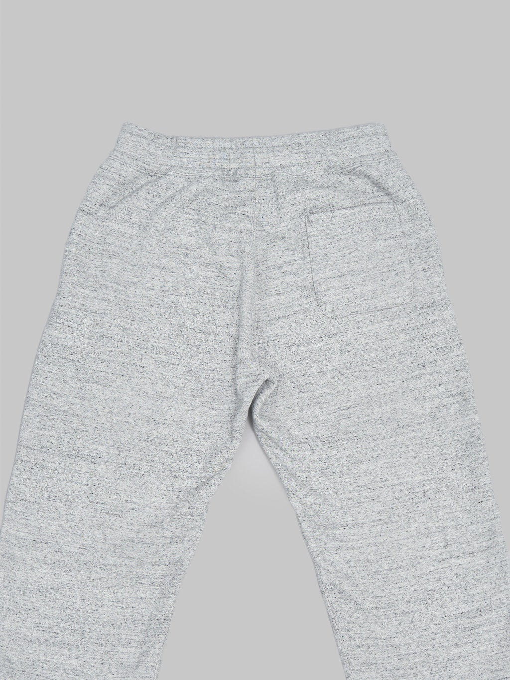 Whitesville Heavy Sweat Pants Heather Grey rise