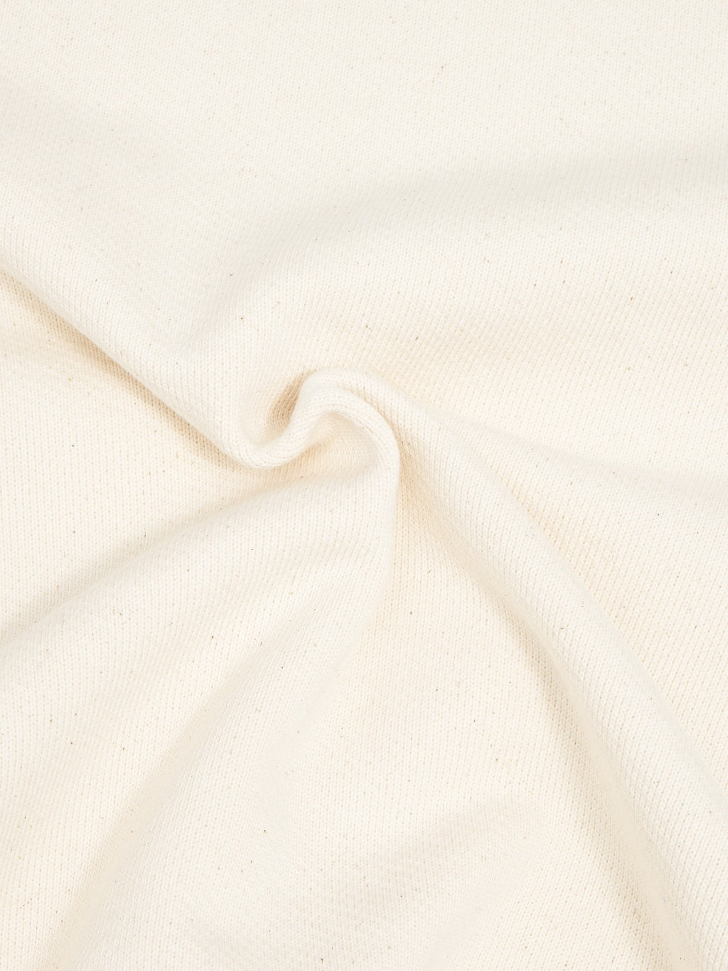 Wonder Looper Pullover Hoodie Double Heavyweight French Terry Ecru athletic texture