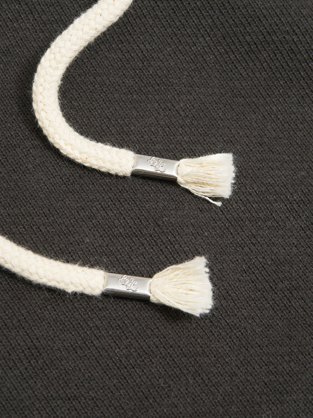 Wonder Looper Pullover Hoodie Double Heavyweight French Terry sumi black cords