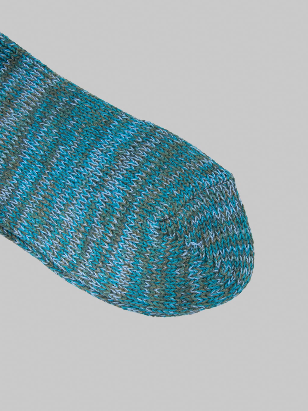 Anonymous Ism 5 Colour Mix Crew Socks Green