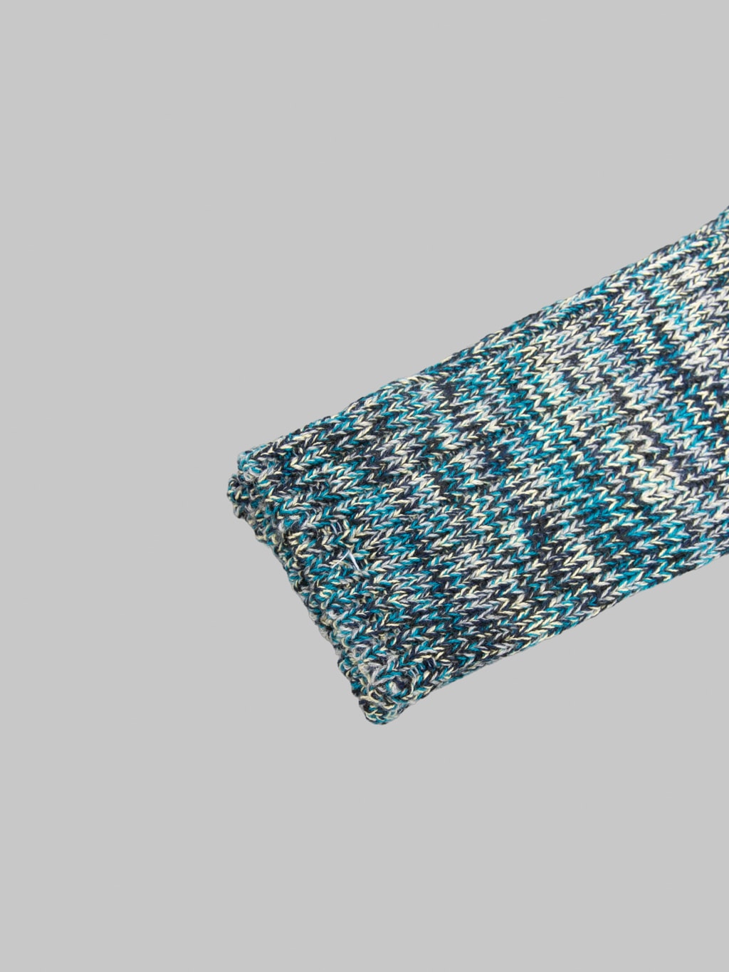 Anonymous Ism 5 Colour Mix Crew Socks Indigo