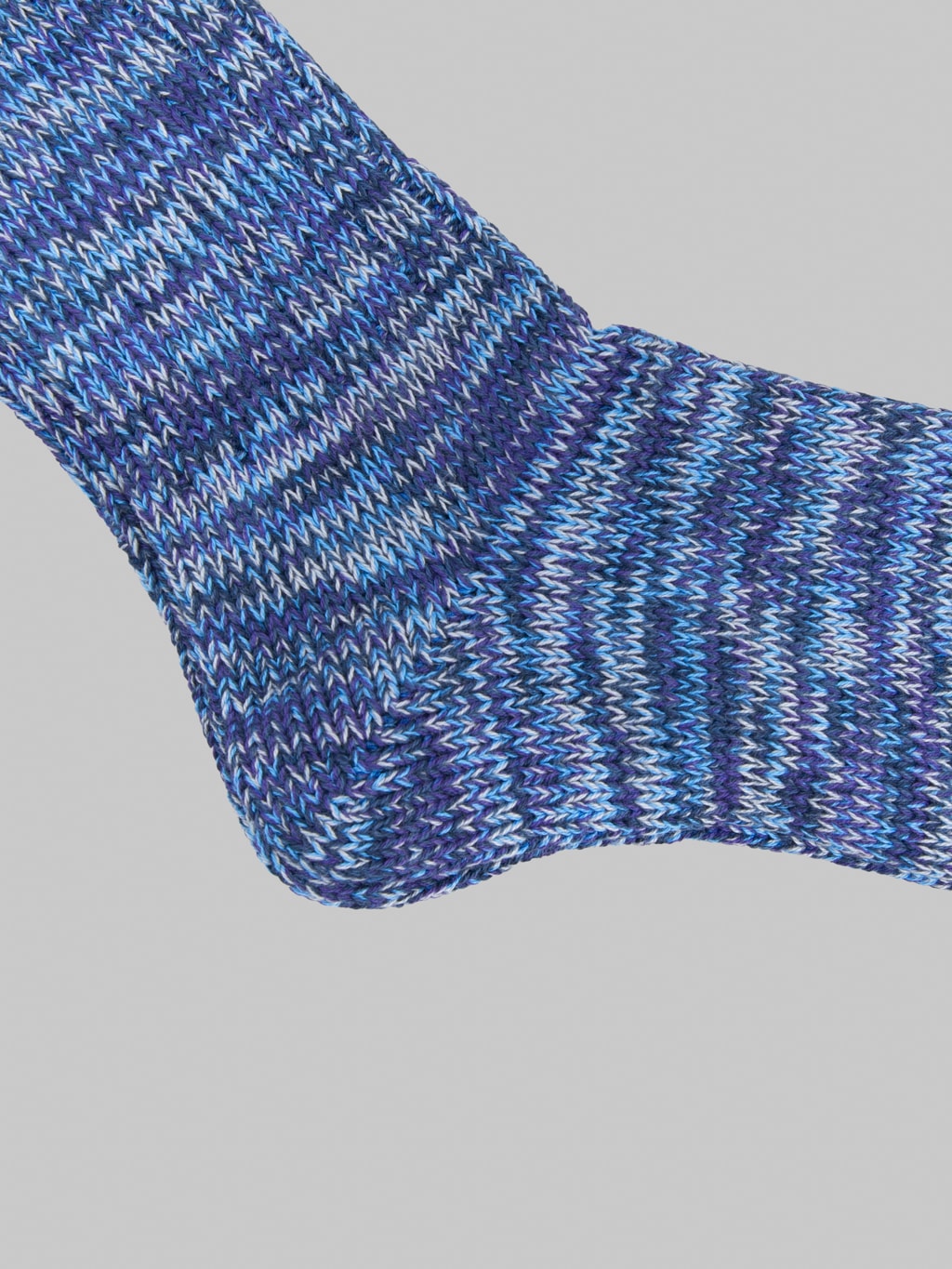 Anonymous Ism 5 Colour Mix Crew Socks Navy
