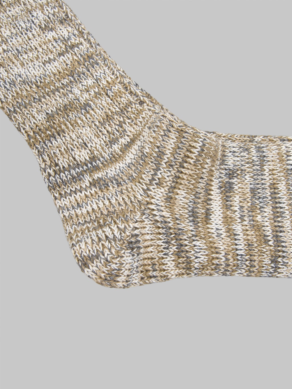 Anonymous Ism 5 Colour Mix Crew Socks Olive