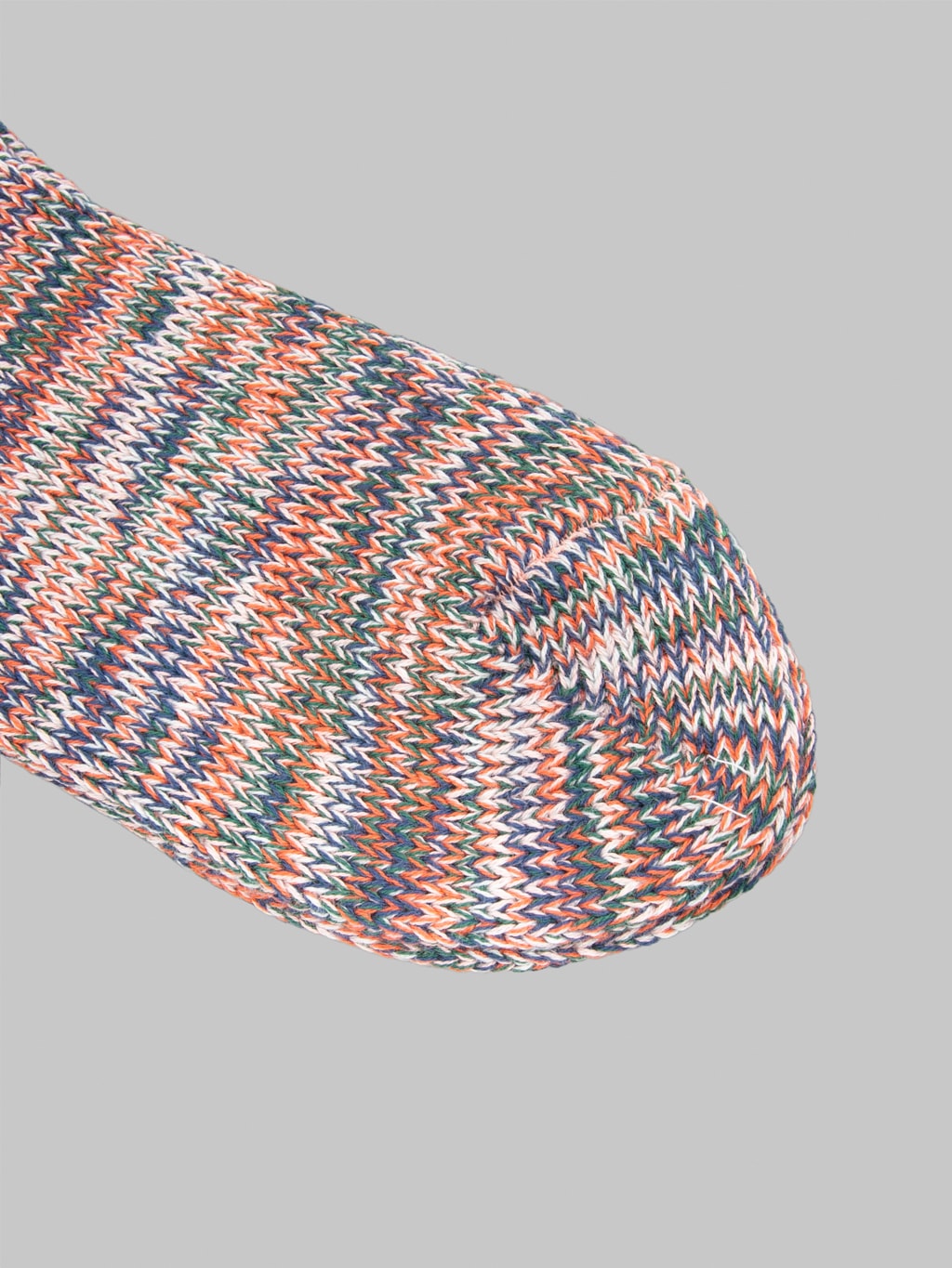 Anonymous Ism 5 Colour Mix Crew Socks Orange