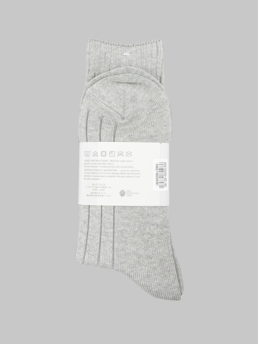 Anonymous Ism Bold Rib Crew Medium Grey