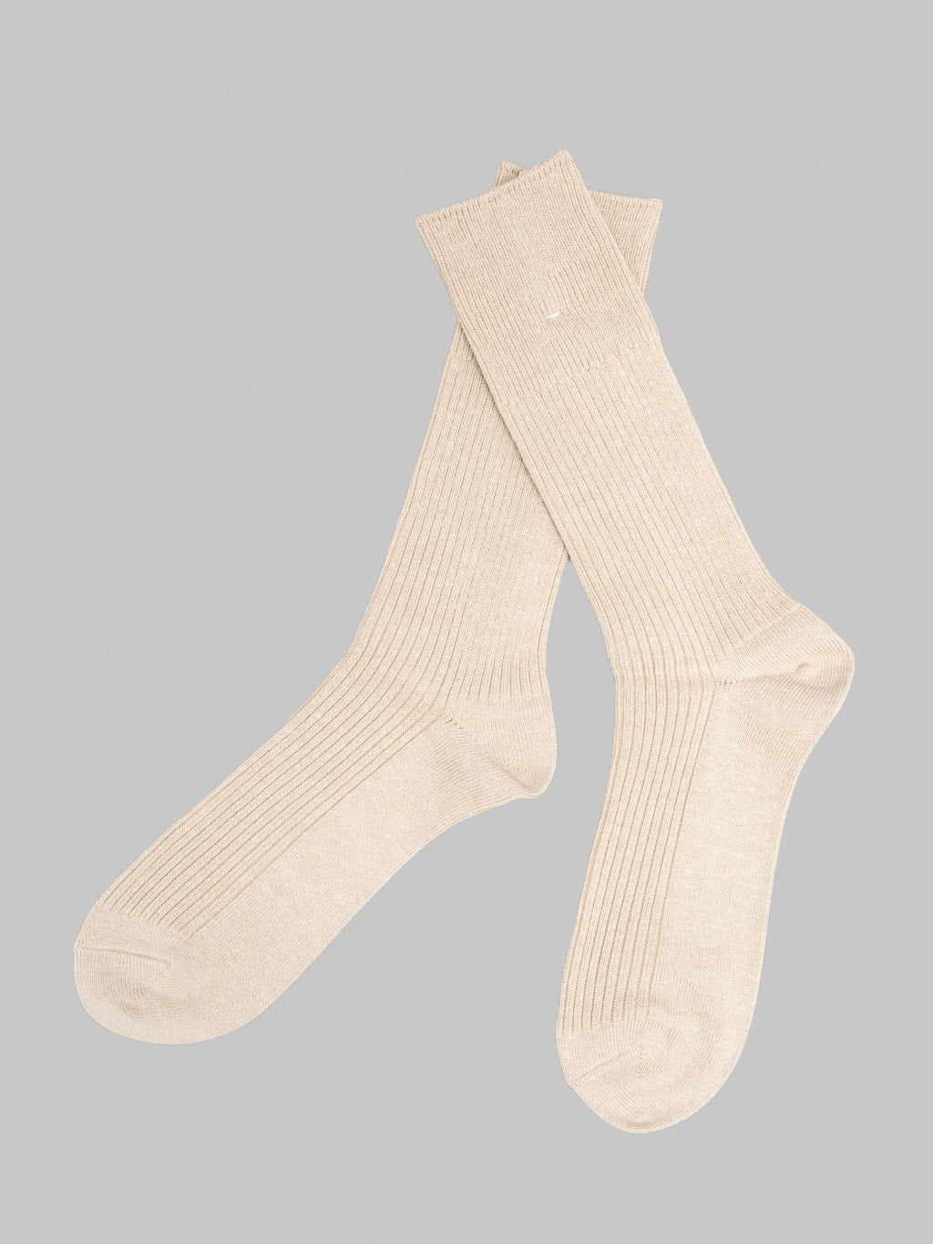 Anonymous Ism Brilliant Crew Socks Beige