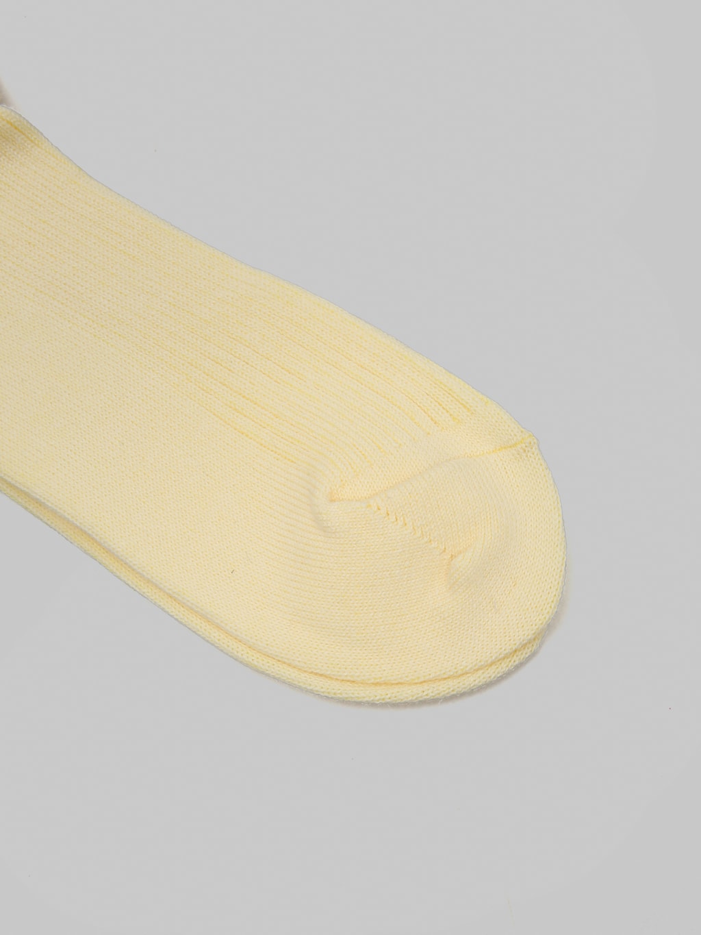 Anonymous Ism Brilliant Crew Socks Light Yellow toe