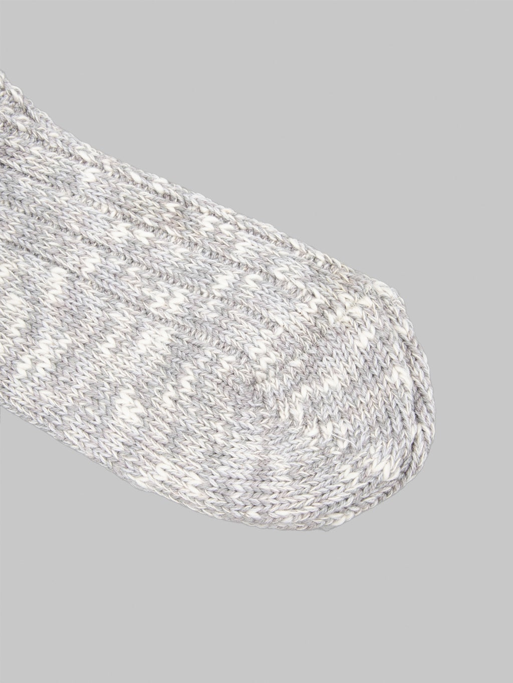 Anonymous Ism Classic Slub Crew Socks Medium Grey