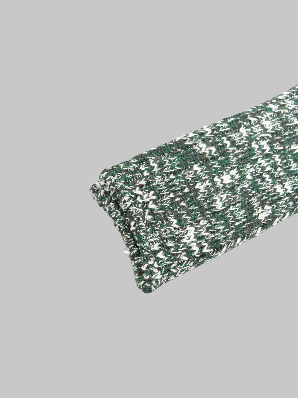 Anonymous Ism Classic Slub Crew Socks Moss