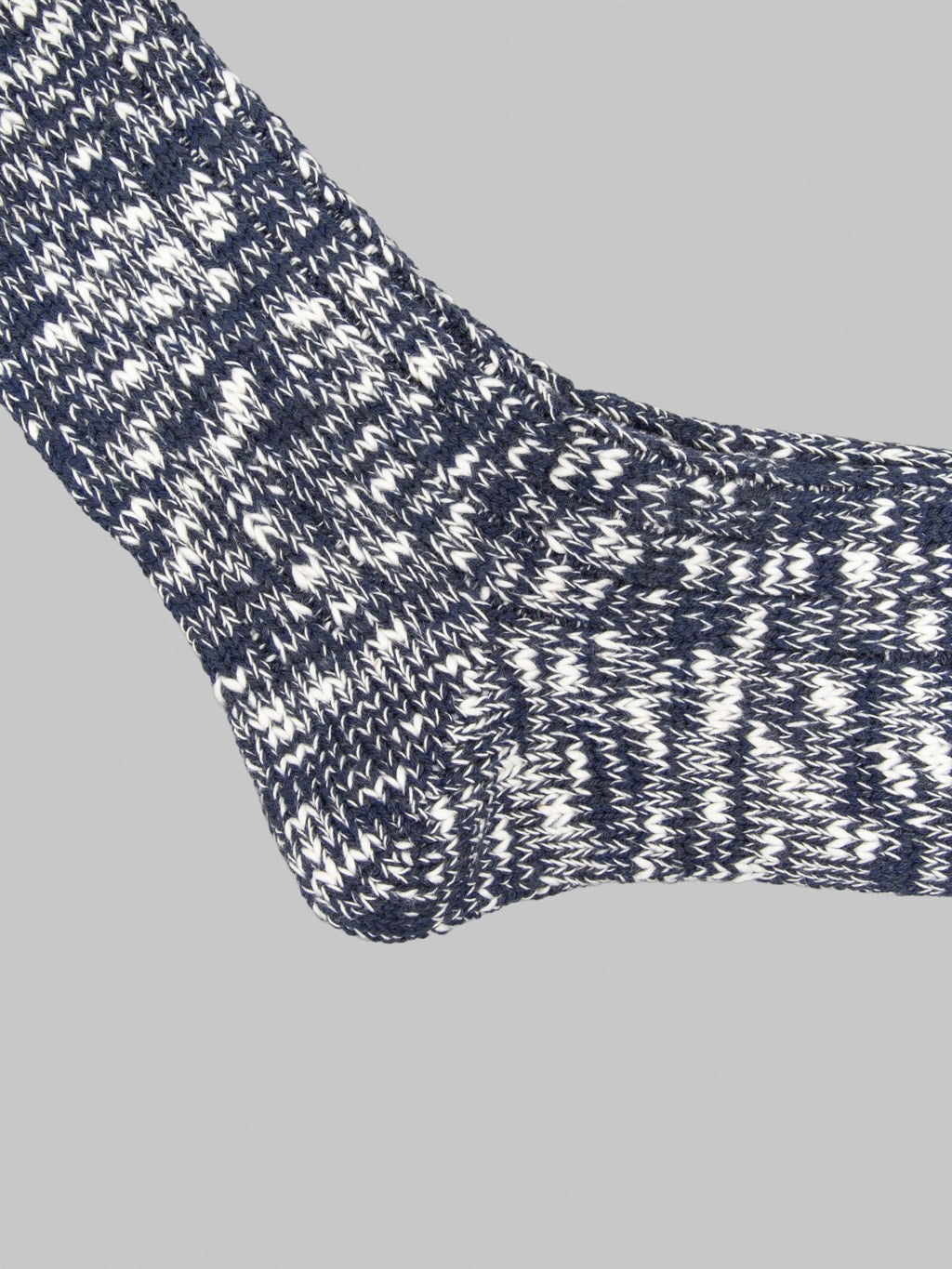 Anonymous Ism Classic Slub Crew Socks Navy