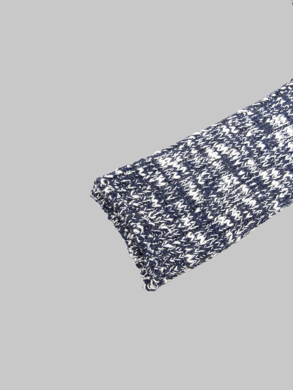 Anonymous Ism Classic Slub Crew Socks Navy