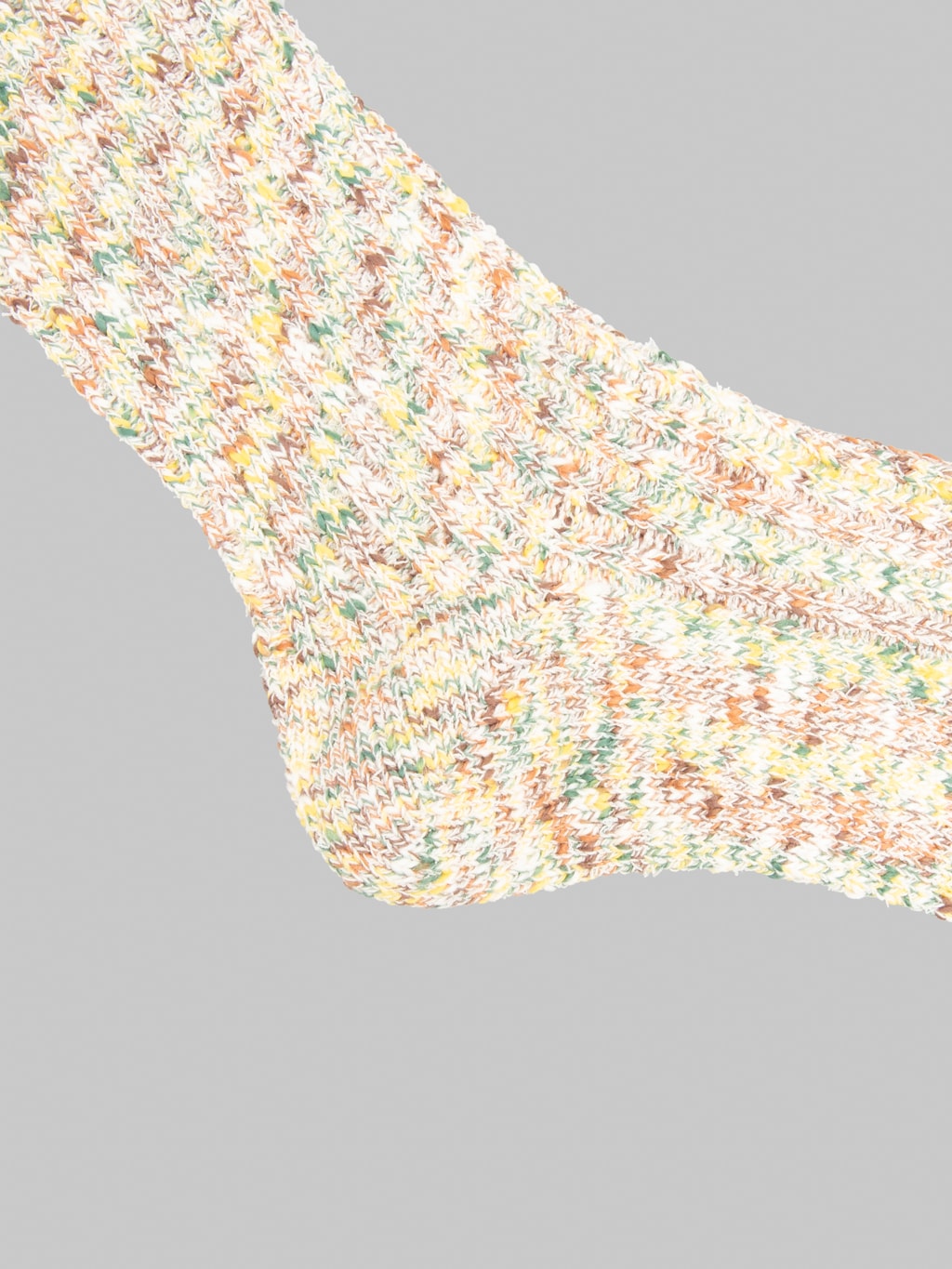 Anonymous Ism Homespan Art Yarn Crew Socks Khaki