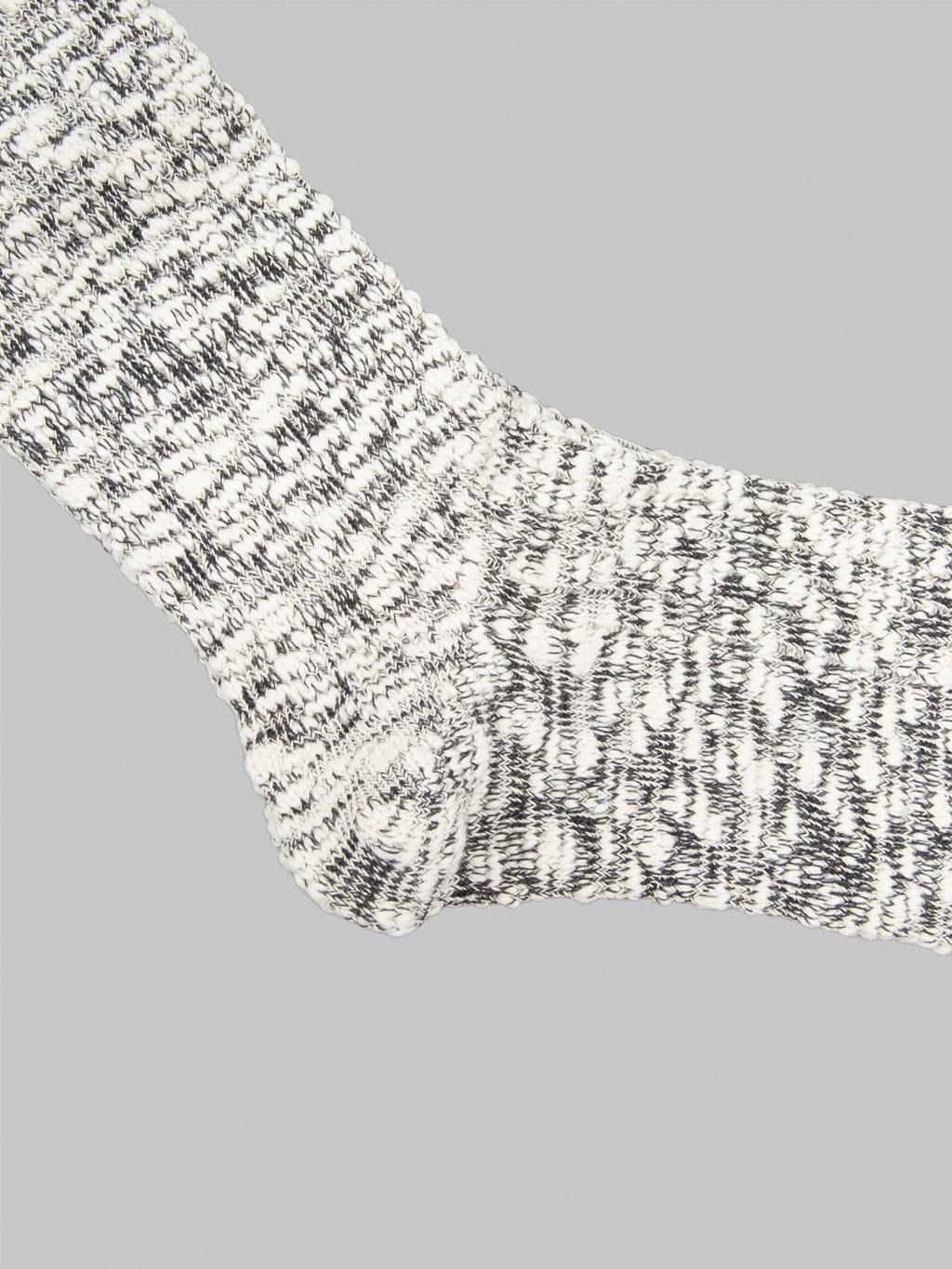 Anonymous Ism Light Weight Slub Crew Socks Black