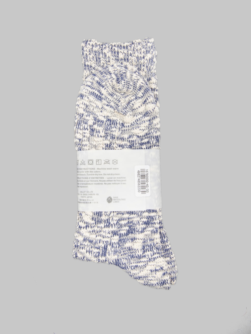 Anonymous Ism Light Weight Slub Crew Socks Bonnet