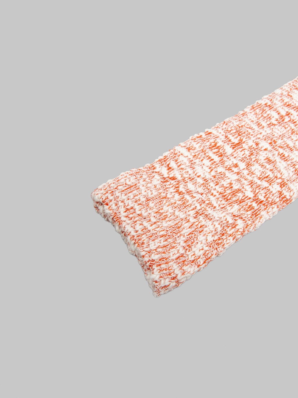 Anonymous Ism Light Weight Slub Crew Socks Teracotta