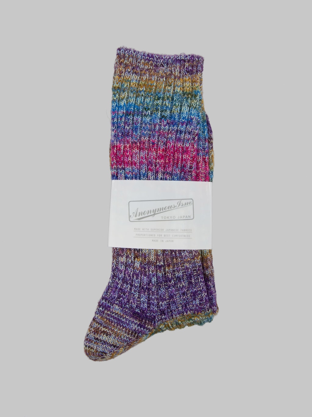 Anonymous Ism Splash Pattern Crew Socks Multicolour